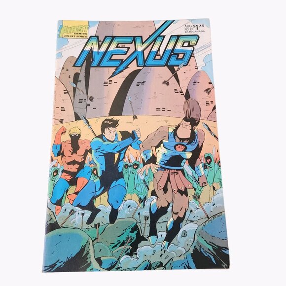 First Comics Nexus #23 1986 Comic Book Collector Bagged Boarded - Picture 1 of 3
